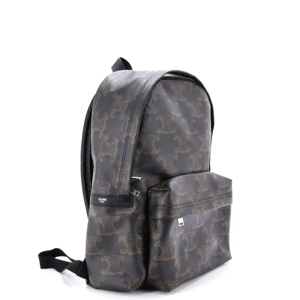 Celine Front Pocket Backpack Triomphe #204373C17B - Picture 2 of 6